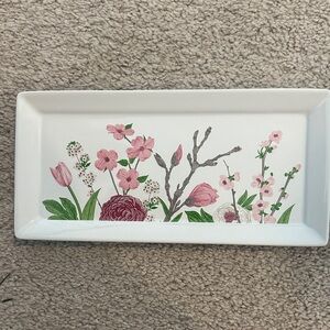 Grove Collaborative Floral Rectangular Tray